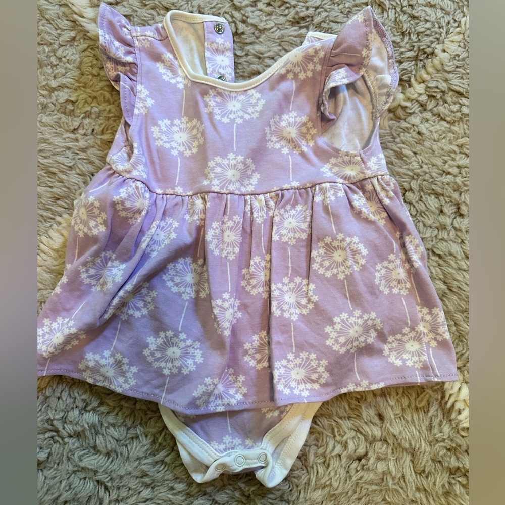 Kissy Love dress (with built in onesie)